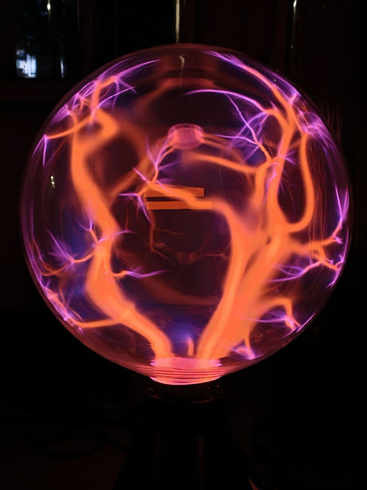 Orange plasma discharge macro