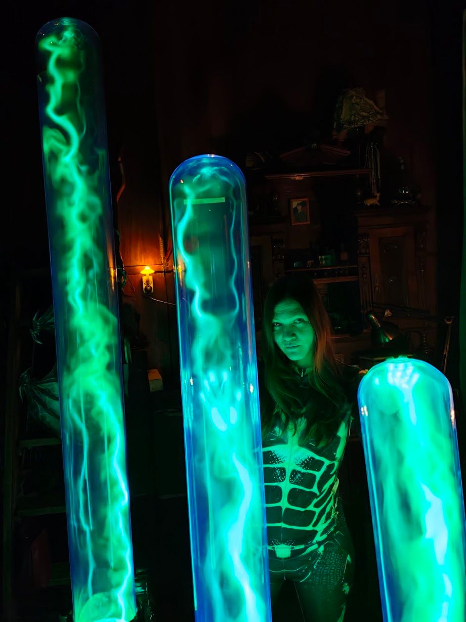 The Green Haze Plasma Tube