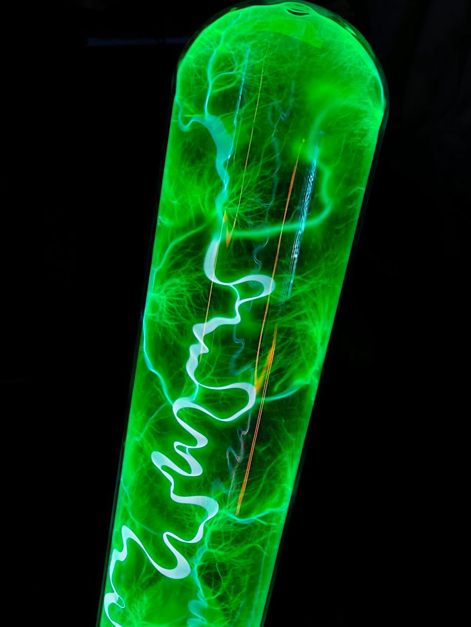 The Violent Green Plasma Tube